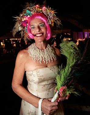 Headdress Ball 2009 photo - Duval Street, Key West